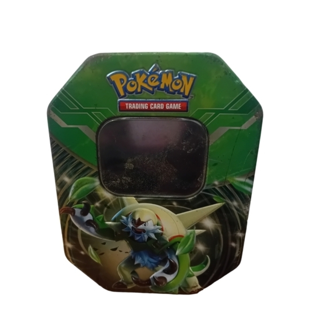 Pokemon Y2K Trading Card Game TCG Empty Tin Anime  Japan‎ Chesnaught